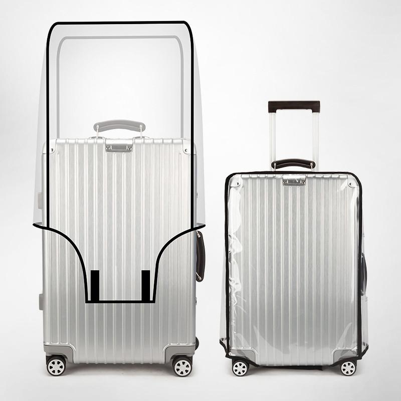 Luggage Protective Cover Transparent - Copertura per valigie in PVC trasparente