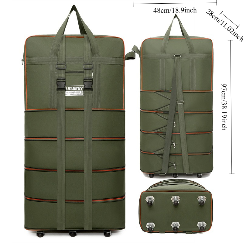 Borsa da viaggio pieghevole co - Foldable Rolling Luggage Bag recensione e prezzo