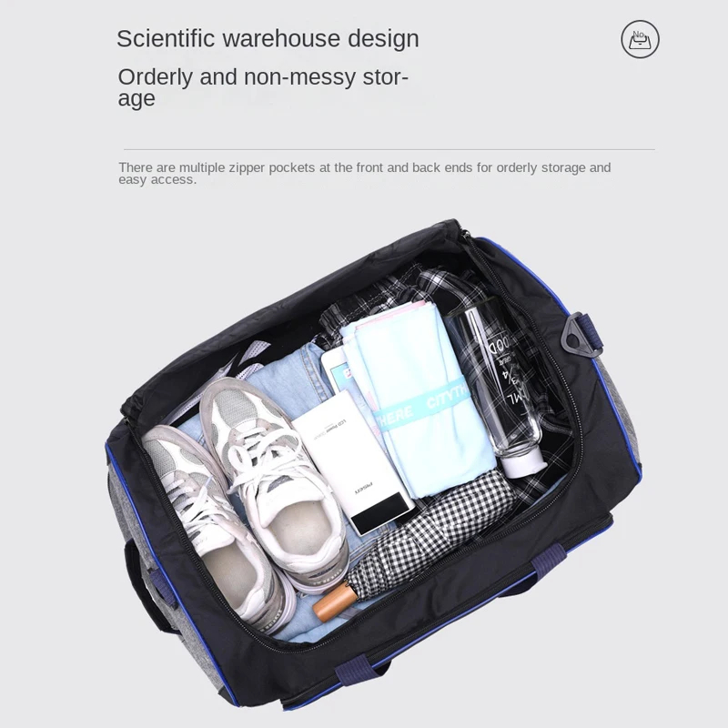 Borsa trolley di grande capaci - Foldable Rolling Luggage Bag recensione e prezzo