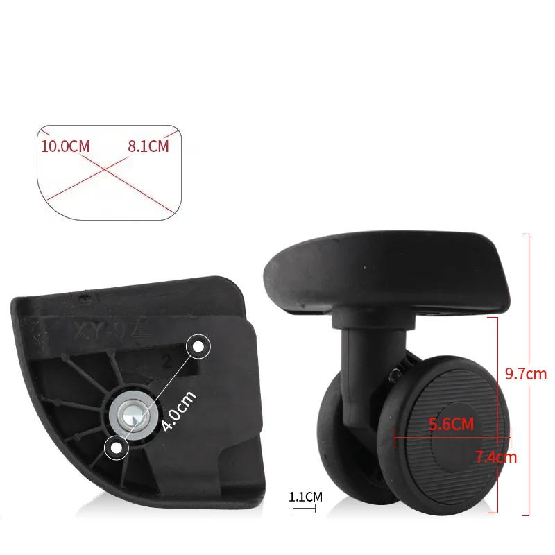 Ruote girevoli per valigie, re - Silent Replacement Luggage Wheels recensione e prezzo
