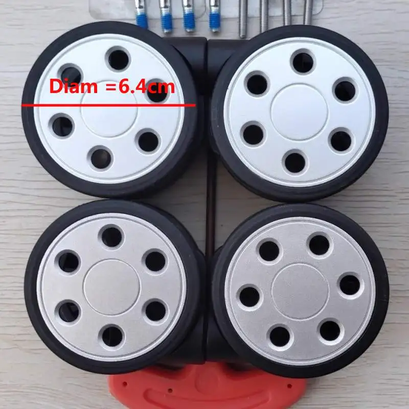 Adatto per la sostituzione del - Silent Replacement Luggage Wheels recensione e prezzo