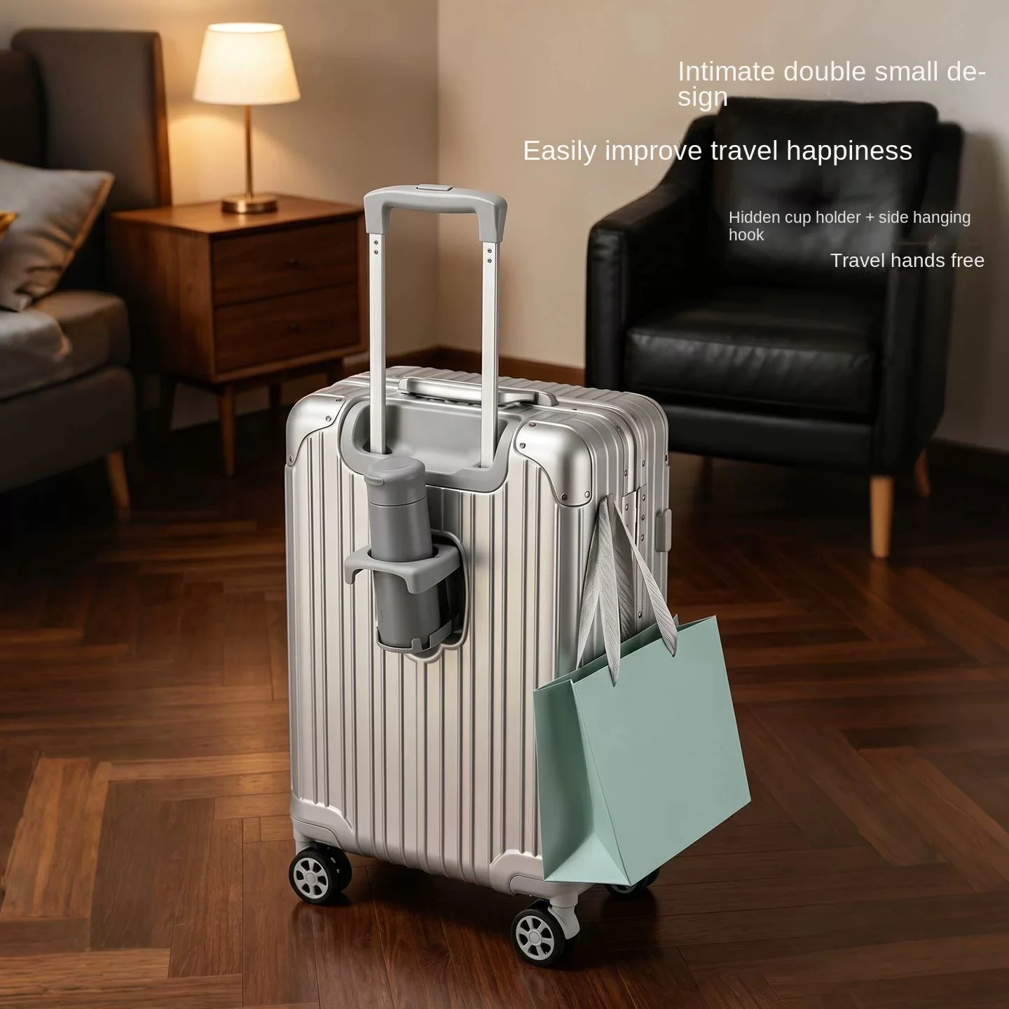 Valigia da viaggio con apertur - Spinner Wheel Rolling Suitcase 20 Inch recensione e prezzo