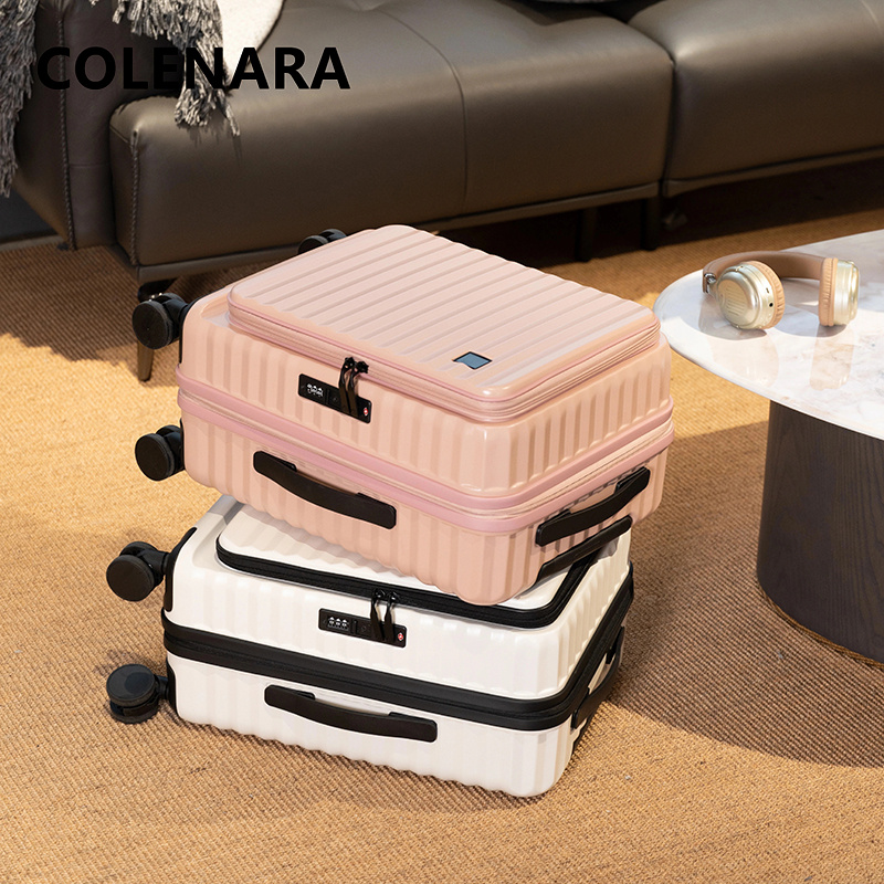 Valigia da Cabina COLENARA con - Front Opening Laptop Luggage 24 Inch recensione e prezzo
